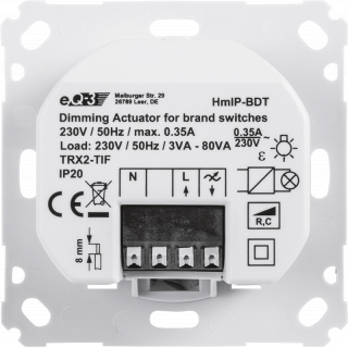 Homematic IP Dimmaktor fr Markenschalter - Phasenabschnitt