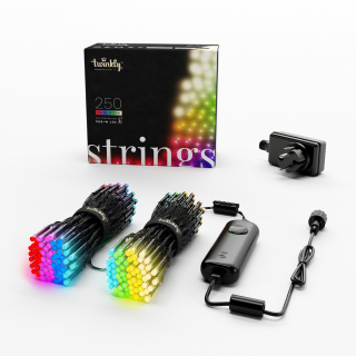 Twinkly Smarte Lichterkette STRINGS mit 250/5mm LED RGBW, GEN II
