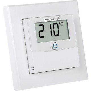 Homematic IP Wired Temperatur- und Luftfeuchtigkeitssensor mit Display - innen