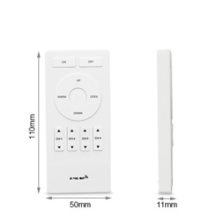 Mi-Light LED 4-Zonen Fernbedienung Dual White flach (EOL)