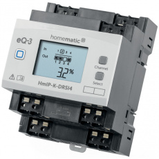 Homematic IP Schaltaktor fr Hutschienenmontage 4-fach